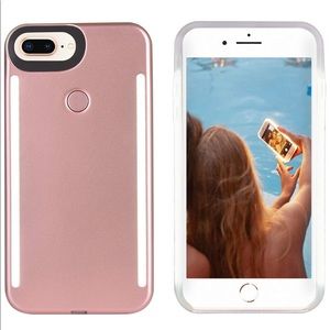 Selfie light iPhone case